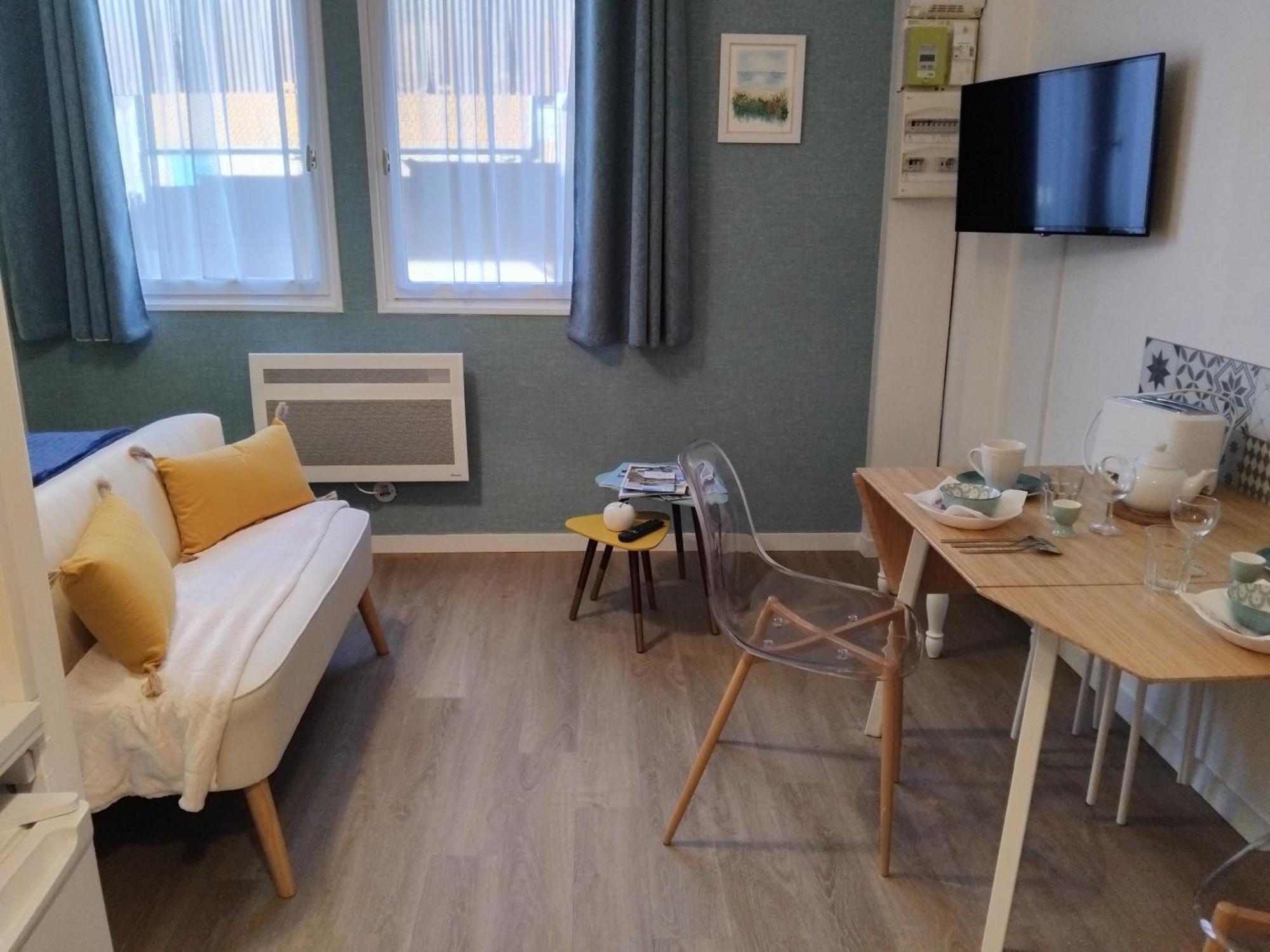 Studio Mer Centre équestre Mers-les-Bains Extérieur photo